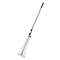 15 Flat Tine telescopic steel garden lawn rake